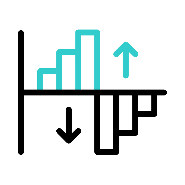 bar chart icon